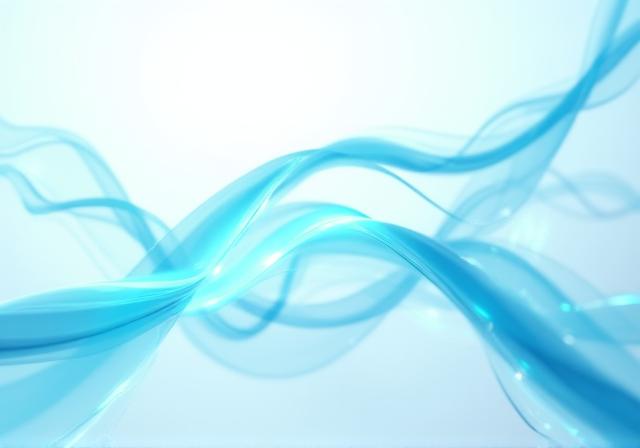 Abstract visualization of fluid data flows bypassing organizational bottlenecks